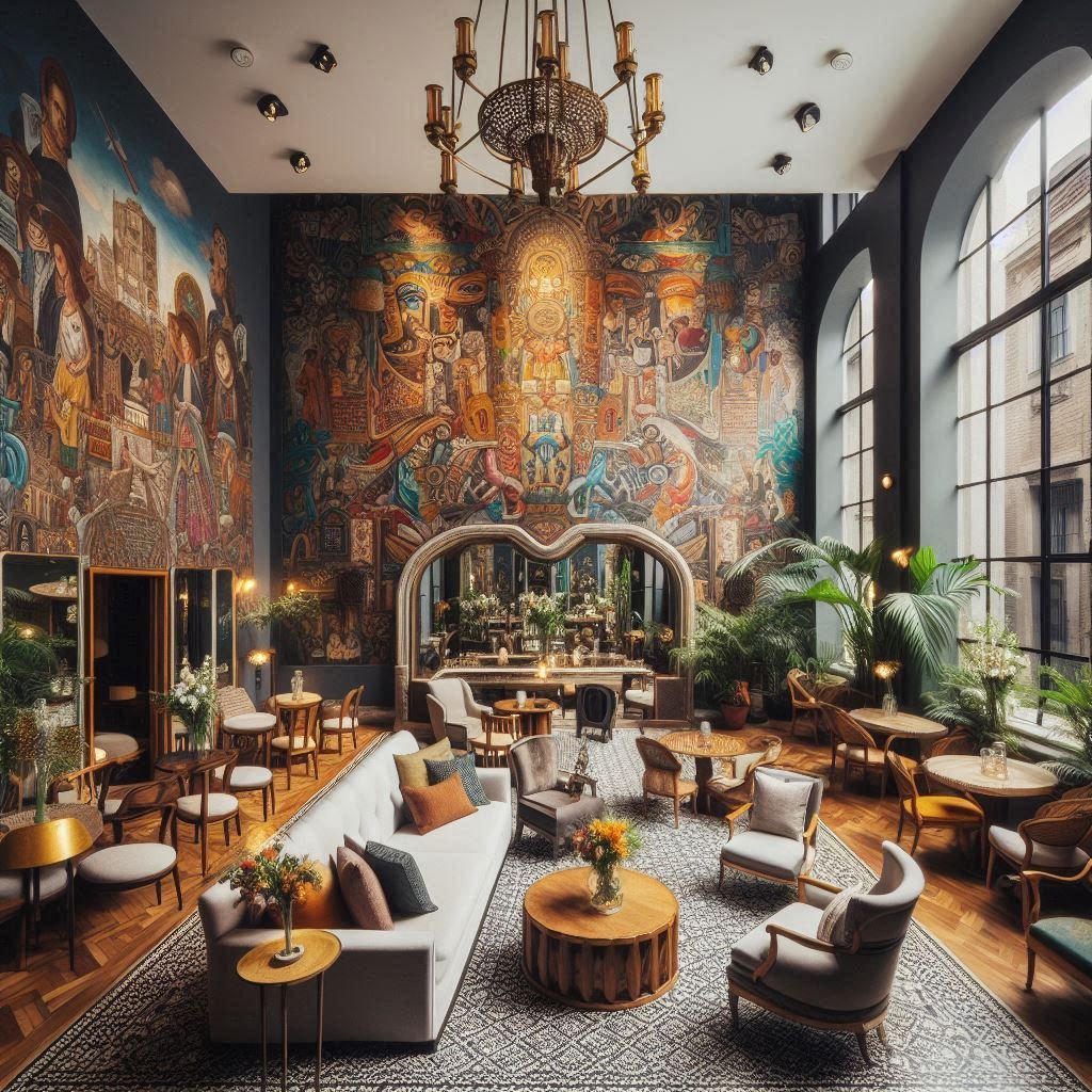 crear imagen Hotel Boutique en Ciudad de México: Cultura y Modernidad
